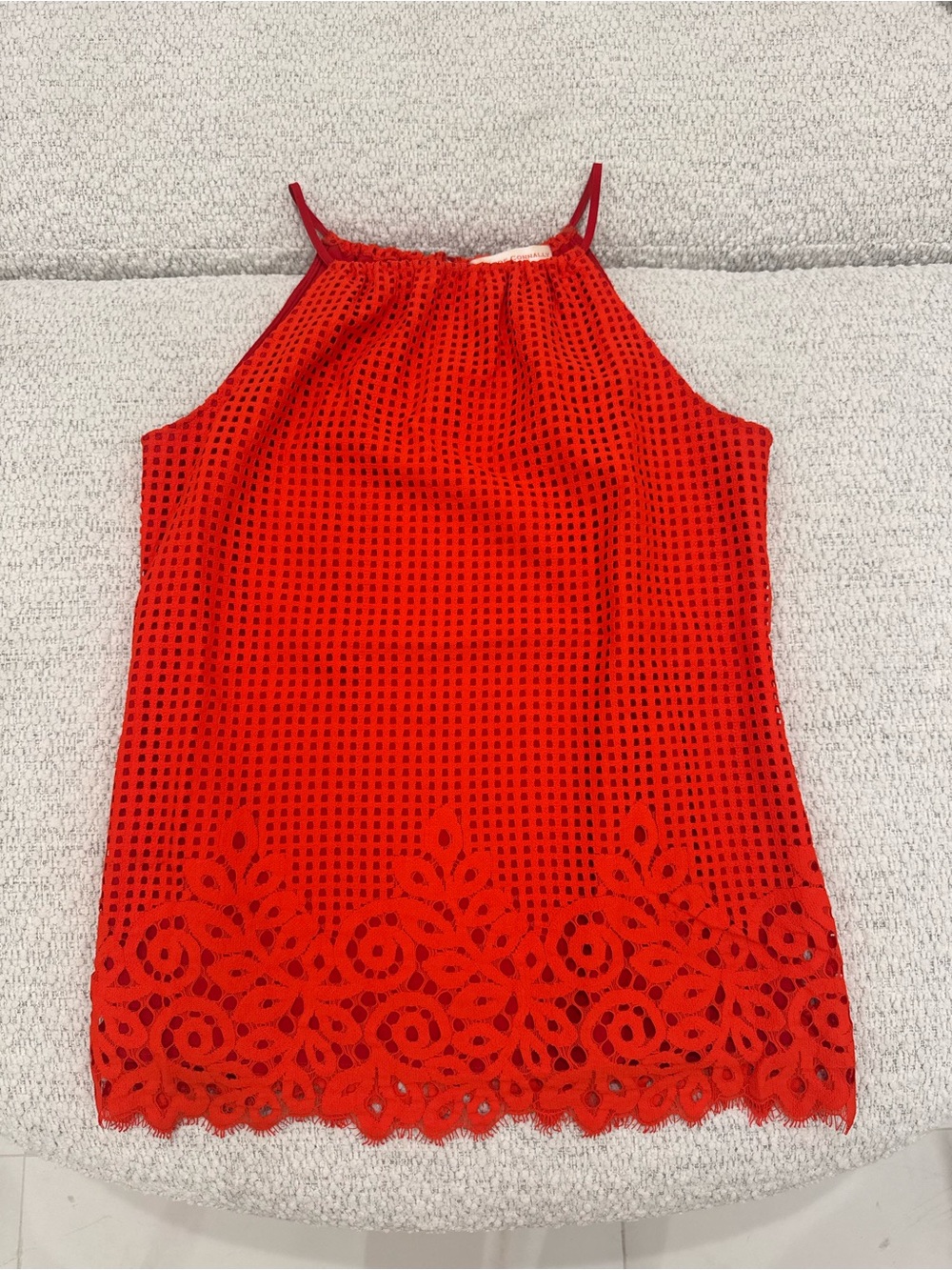 Jude Connally Eyelet Sleeveless Top